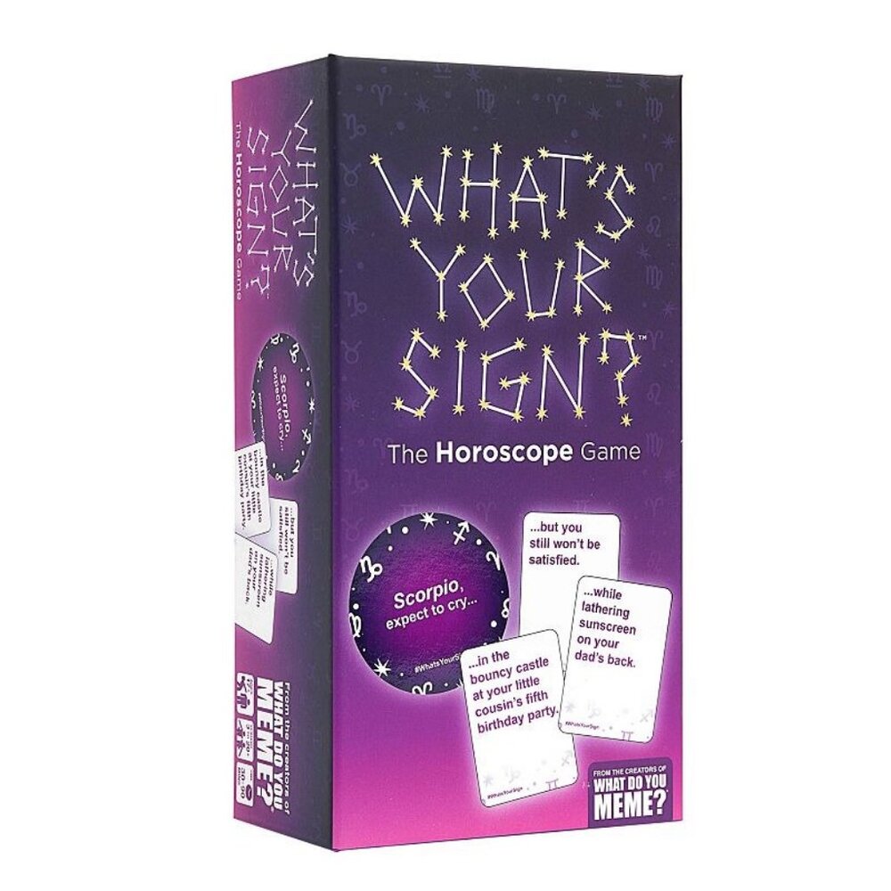 What's Your Sign? Adult Party Game by What Do You Meme?